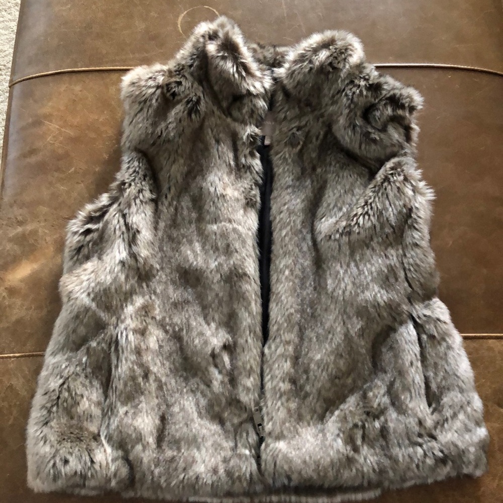 Banana Republic Fur Vest
